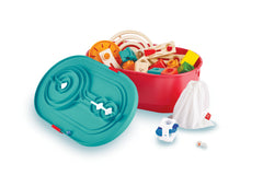 Hape Quadrilla Stack Track Bucket Set
