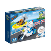 Banbao Police Series 62Pcs 7018