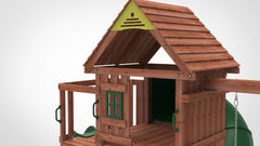 Kiddoro Little Heroes HQ Swing Set - Complete Indoor & Outdoor Adventure