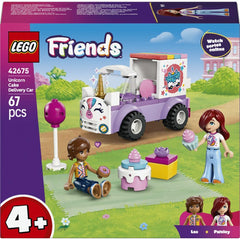 Lego Friends Unicorn Birthday Delivery Car Toys Building Set with Accessories