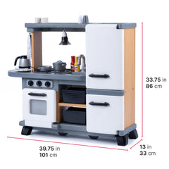 Step2 Harmony Kitchen - Interactive Kids Playset with Stove, Sink & Accessories
