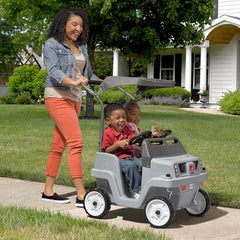 Step 2 Side-By-Side Push Around SUV Gray Ride-On