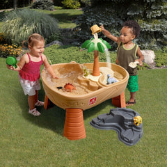 Step2 Dino Dig Sand & Water Table - Kids Outdoor Sensory Play Toy (Kraft Carton)