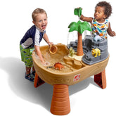 Step2 Dino Dig Sand & Water Table - Kids Outdoor Sensory Play Toy (Kraft Carton)