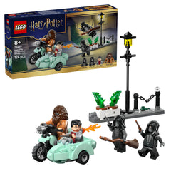 Lego Harry Potter Privet Drive Escape with Hagrid & Harry Motorcycle Building Set for Kids