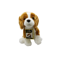 دمية بيجل ناعمة فاخرة من ناشيونال جيوغرافيك، مقاس 10 بوصات