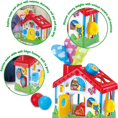LeapFrog 4-in-1 Discovery House Interactive Baby Toy