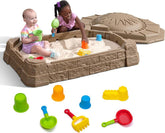 Naturally Playful Sandbox Outdoor Playset for Kids