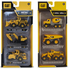 CAT Diecast Metal 4 Inch Pack Assortment