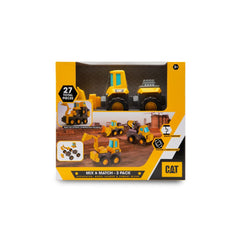 مجموعة من 3 قطع من سيارات القطط القابلة للمزج والمطابقة، مقاس 6 بوصات