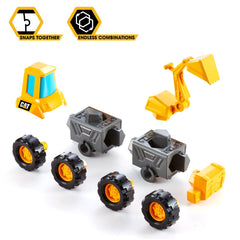 مجموعة من 3 قطع من سيارات القطط القابلة للمزج والمطابقة، مقاس 6 بوصات