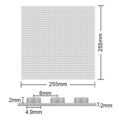 Banbao Gray Base Plate Building Set Accessory