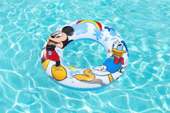 Bestway Mickey Mouse Clubhouse Inflatable Swim Ring for Kids