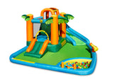 Happy Hop The Oasis 7-in-1 Inflatable Playground 430x375x205cm