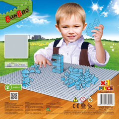 Banbao Gray Base Plate Building Set Accessory