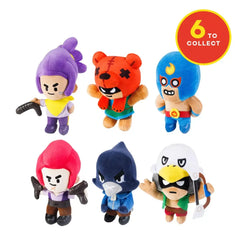 Brawl Stars Plush 6 Inch Assortment 1-piece