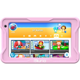 جهاز كوريوا اللوحي، 7 بوصة، وردي، يعمل بالبطارية