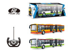 Power Joy RC Double-Decker Bus Toy with Lights Random Color Selection - Sold per piece