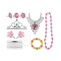 Power Joy GlamGlam Princess Dress-Up Jewelry Roleplay Set for Kids