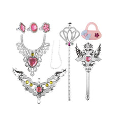 Power Joy GlamGlam Princess Dress-Up Jewelry Roleplay Set for Kids