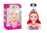 Power Joy Leila Mini Styling Head Role Playset for Kids