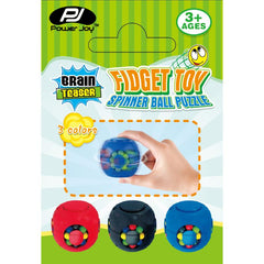 Power Joy Fidget Toy Spinner Ball Assortment 1-piece