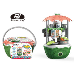 Power Joy Yumyum Surprise 2-in-1 Kitchen Role Playset for Kids