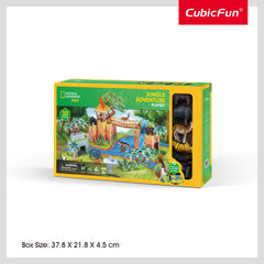 Ngeokids 3D Puzzle Jungle Adventure Playset