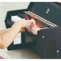 Hape Learn with Lights Piano Black Interactive Music Playset for Kids
