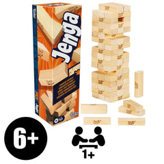 Hasbro Jenga Classic Wooden Block Stacking Game