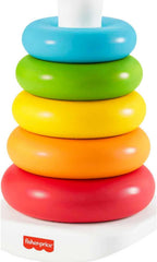 Fisher-Price Rock-Stack Eco-Friendly Baby Toy Classic Stacking Rings
