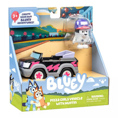 Bluey Basic Vehicle Pizza Girls & Muffin