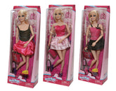 Power Joy Leila 29cm Fashion Doll with Articulated Joints Assorted Styles - Sold per piece