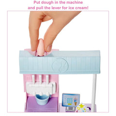 Barbie Ice Cream Shopkeeper Playset for Kids