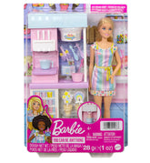 Barbie Ice Cream Shopkeeper Playset for Kids