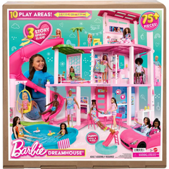 Barbie Pool Party Doll House 3-Story Slide