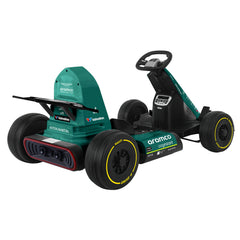 Aston Martin F1 Team 12V Electric Go-Kart V2 for Kids Ride-On