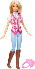 Barbie Malibu Riding Fashion Doll with Accessories Toys for Kids
