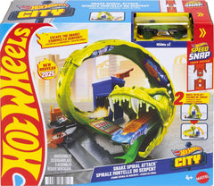 Hot Wheels Snake Strike Attack Action Playset with Vehicle