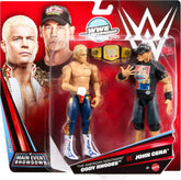 WWE John Cena vs Cody Rhodes 6-Inch Action Figure 2-Pack