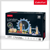 CubicFun 3D Puzzles City Line London 186 Pieces