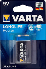 VARTA Longlife 9V Alkaline Battery for Toys and Devices