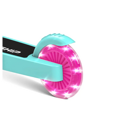 LiT Starship Bright Turquoise 2 Wheels Scooter Ride-On