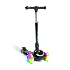 LiT Nova 3 Wheel Scooter Ride-On with Lava LED Wheels