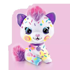 Airbrush Plush Kitty Soft Interactive Toy with Accessories for Kids