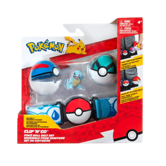 Pokemon Clip N Go Ball Belt Set Assorted