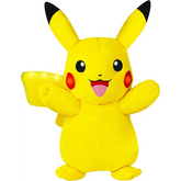 بيكا تشو من بوكيمون، لعبة قطيفة ذات قوة فعلية.