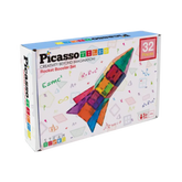 Picasso Magnetic Rocket Booster 32 قطعة