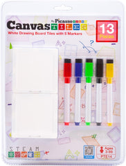 Picasso Magnetic White Board Tiles 13-pieces