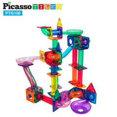 Picasso Magnetic Marble Run 100-Pieces